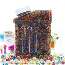 POKONBOY Water Beads Rainbow Mix Water Bead Toys Large Water Beads Pack 50000 Beads Non Toxic Water Beads Vase Filler Bottle Pack Bead Sensory Balls for Kids Water Beads Gun Party Favors B0759FCRS4